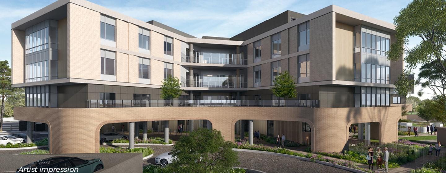 Construction on Victoria Government's $140M aged care home 'tops out'