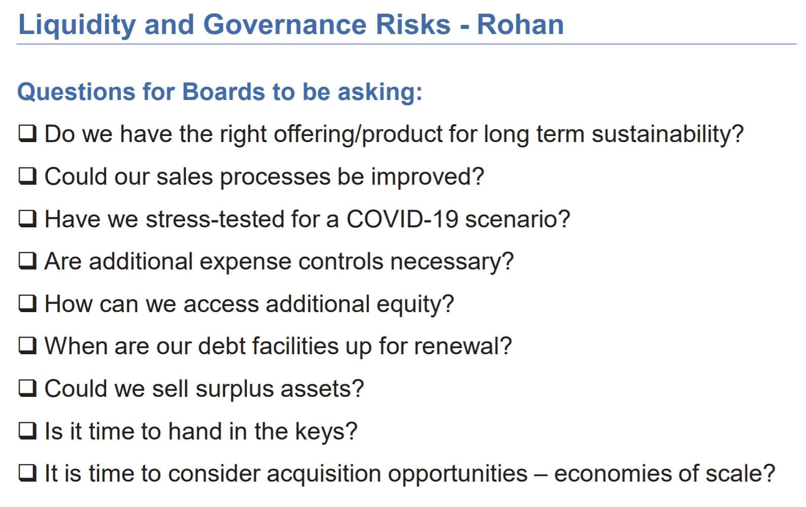 Village operators should prepare for possible COVID-19 outbreaks and hit to income and reputation: Russell Kennedy – and review sales processes before NSW reforms start