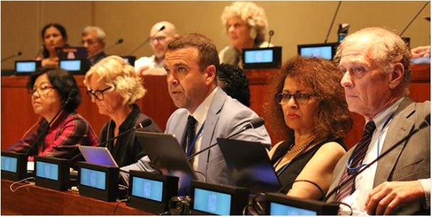 QLD’s BallyCara CEO Marcus Riley address UN on elderly discrimination