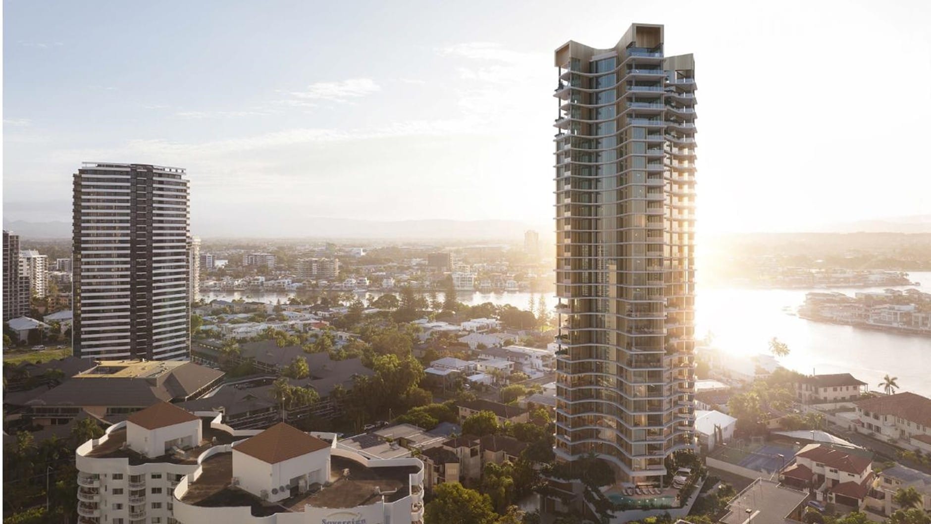 Aura Holdings plans a 32-floor vertical retirement village on the Gold Coast