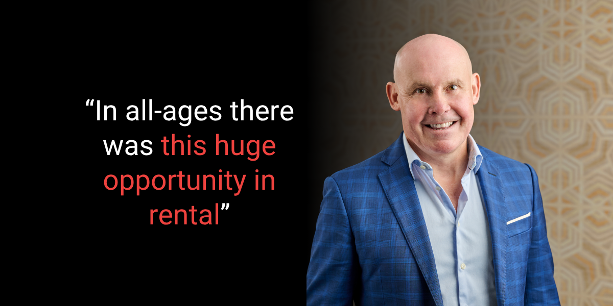 Simon Owen pitches all-age rental villages: for purpose and an attractive cash yield