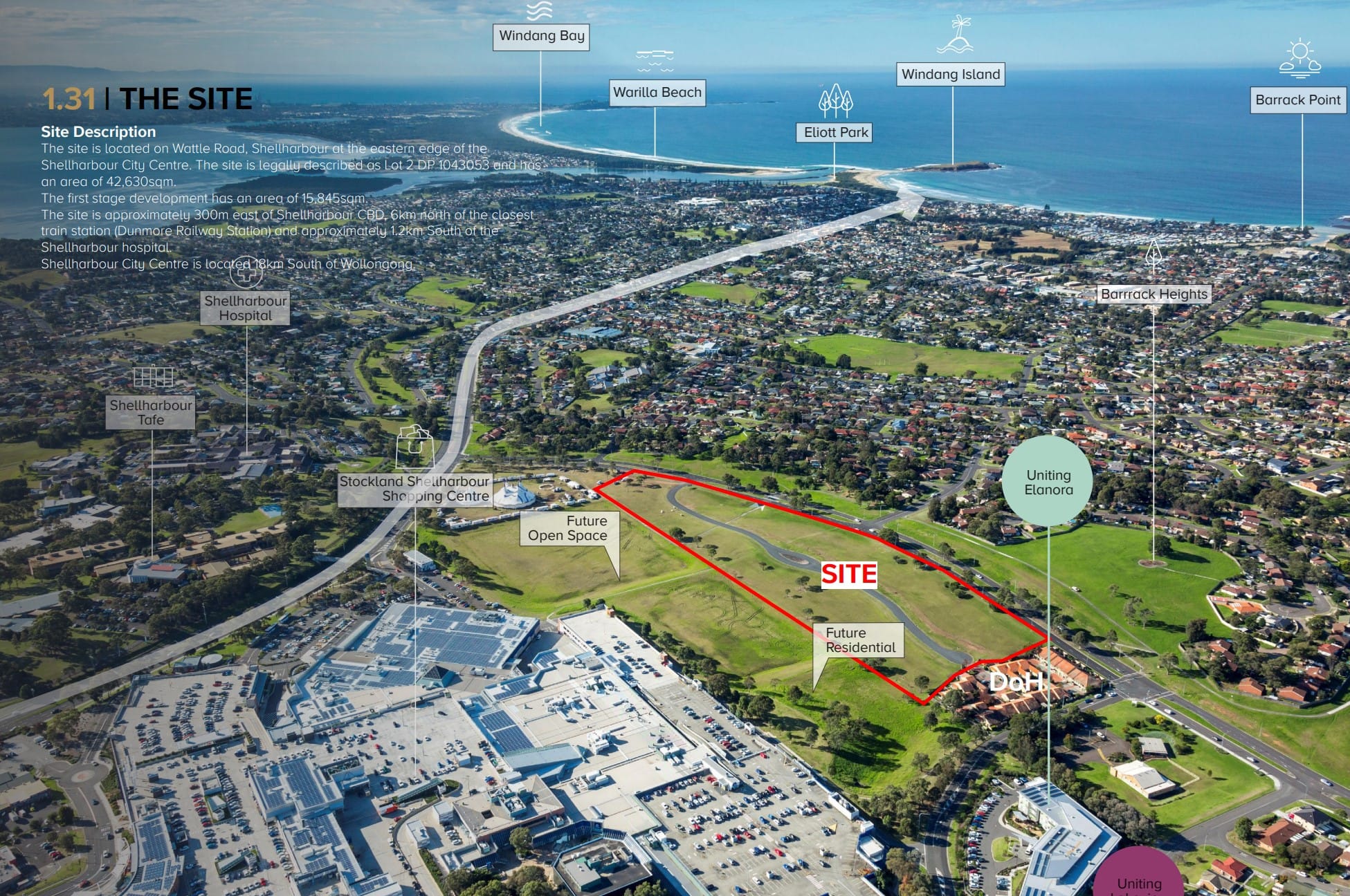 Uniting NSW.ACT’s senior housing development in Shellharbour priced at $127M