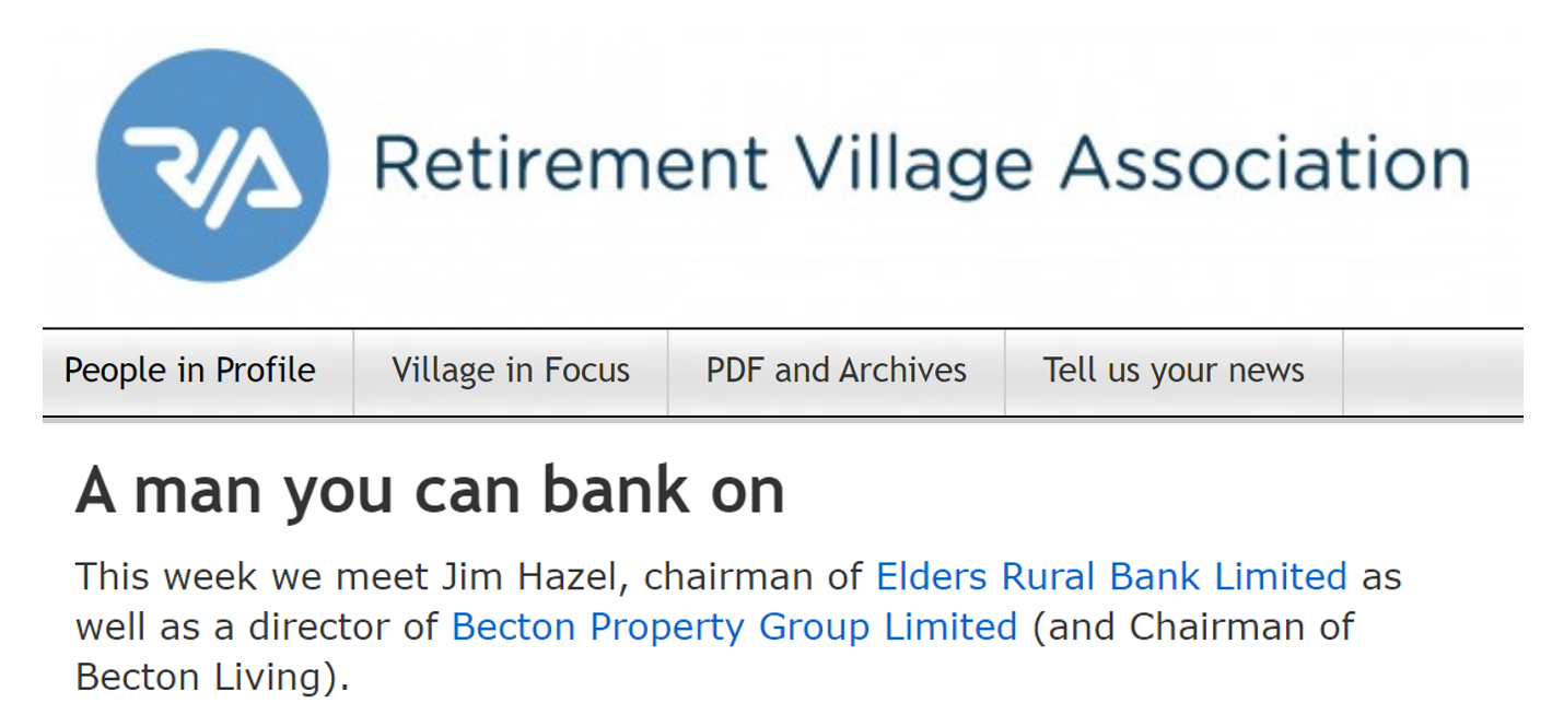 Back to the future – the words and wisdom of Ingenia Chair Jim Hazel from 2009