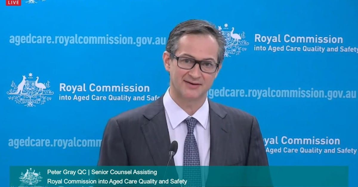 Senior Counsel outlines “ambitious” five-year program to transform Australia’s aged care system