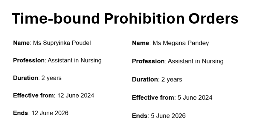 Student aged care workers deregistered after tying resident to chair