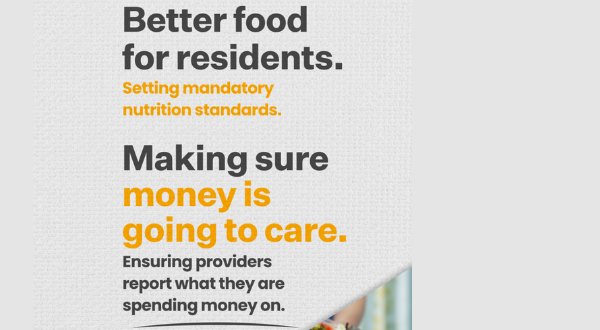 Fed Govt updates food and nutrition reporting requirements for residential care ahead of AN-ACC