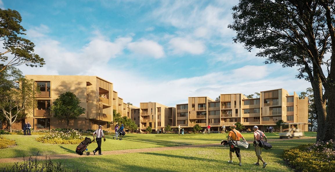 Aura starts earthworks for medium-rise Toowoomba Golf Club retirement village