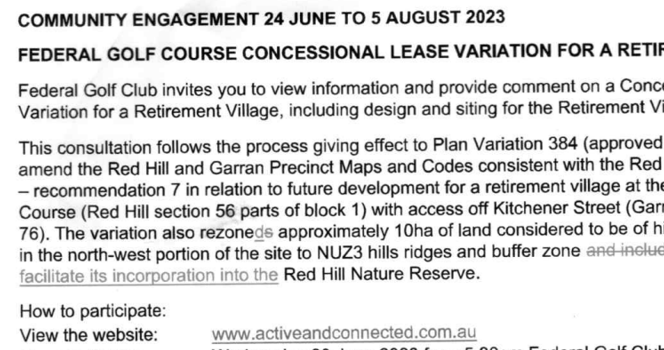 After eight years, Mbark’s proposed retirement village at Federal Golf Club in ACT to finally go before public