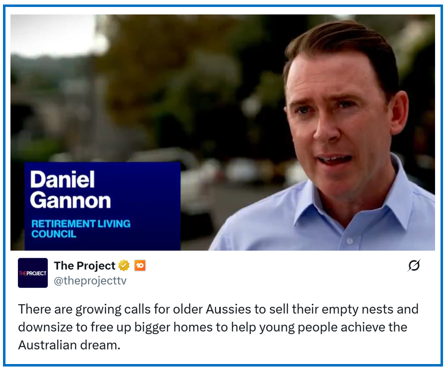 The Retirement Living Council has been on a media blitz calling for ‘the right policy at the right time’ – to support seniors downsizing to retirement villages