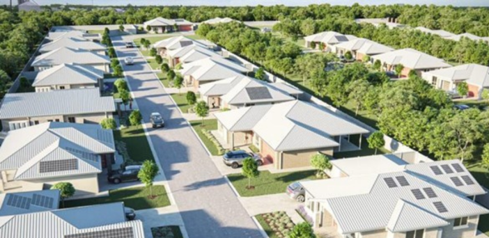 $3.7M spent so far on 32-unit Edward River Village being built in Deniliquin, NSW