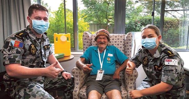 ADF winds up aged care COVID-19 support as winter wave ebbs