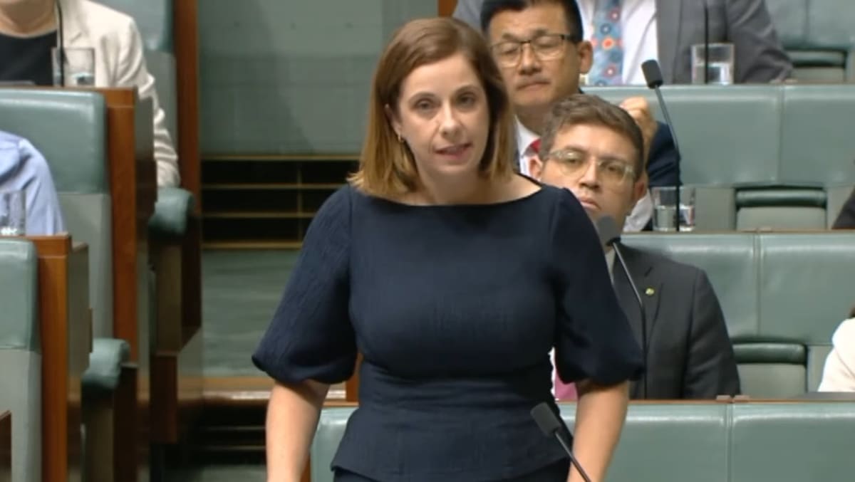 Minister for Aged Care, Anika Wells. Credit: YouTube