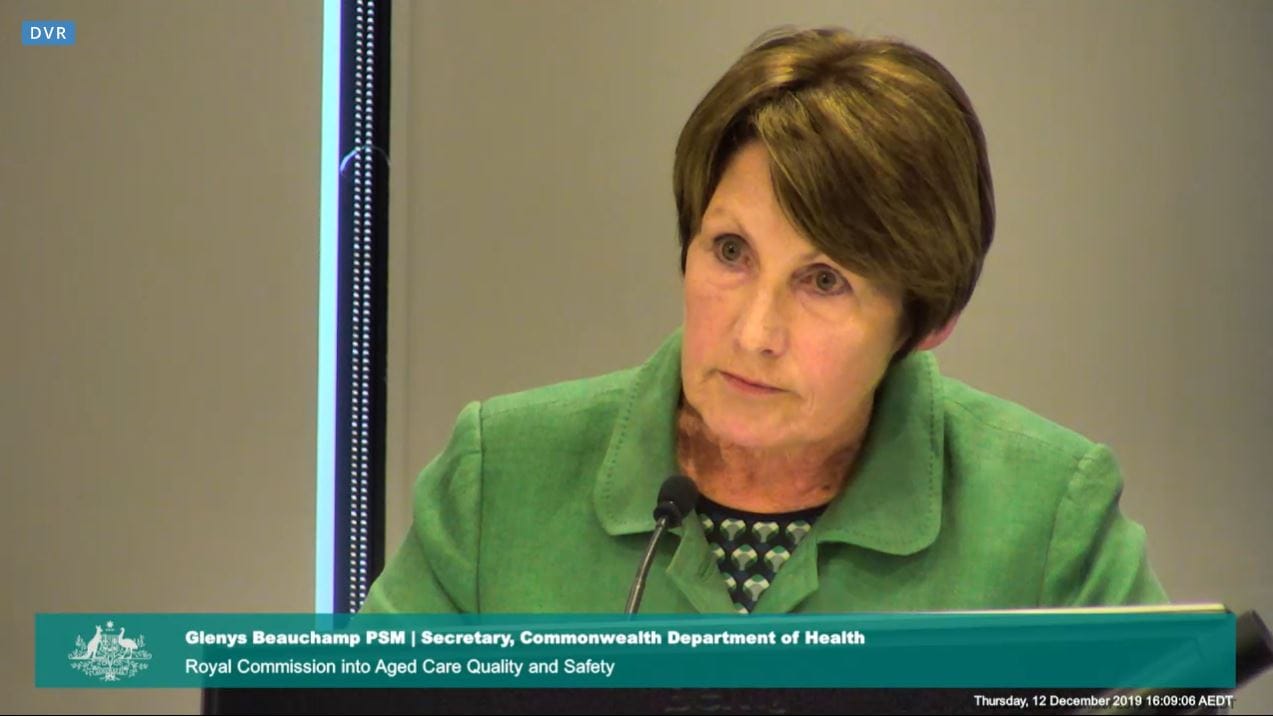 Dept of Health Secretary Glenys Beauchamp retires – to be replaced by Chief Medical Officer