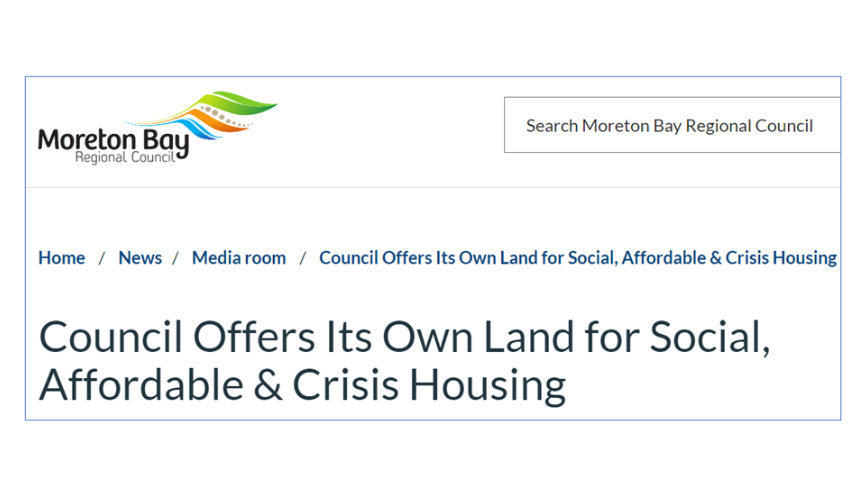 Is Council’s open land invitation available to retirement living and land lease operators?