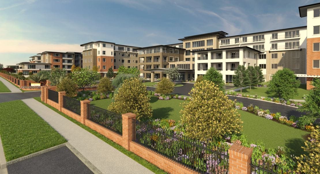 Ryman gets green light for big co-located village and aged care in Melbourne