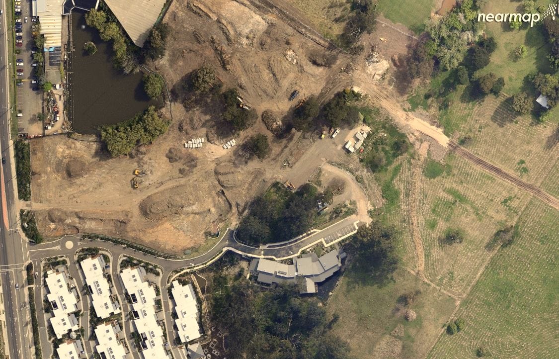 Spotlight on the Hills District: aerial photos reveal villages and aged care transforming communities