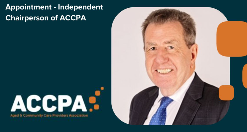 Michael Reid AM appointed Independent Chair of aged care providers' peak body ACCPA