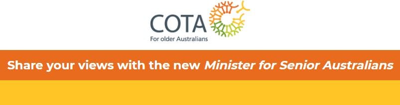 COTA surveys public and providers on issues facing senior Australians