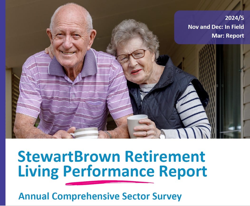 StewartBrown Partner Stuart Hutcheon to address ACCPA about Retirement Living Performance Report