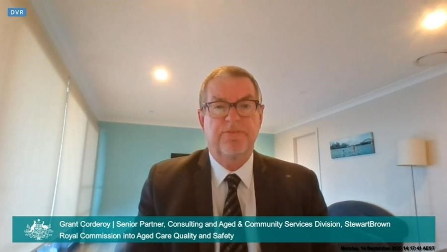 Grant Corderoy says the sector needs a reasonable return on investment. Commissioner Briggs questions ‘profitability’