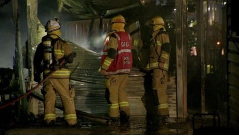 Resident killed in fire at manufactured home estate Burpengary Pines Village, north of Brisbane