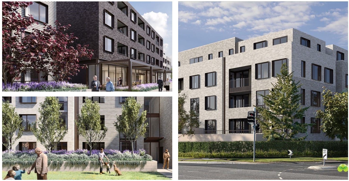 How Levande’s Oak Grange retirement village in Brighton East, Melbourne, is going to look