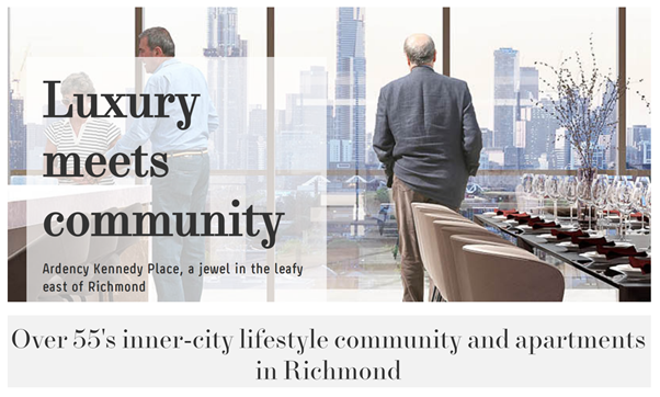 Lendlease steps away from ‘retirement village’ label in favour of Over 55s for new Melbourne village