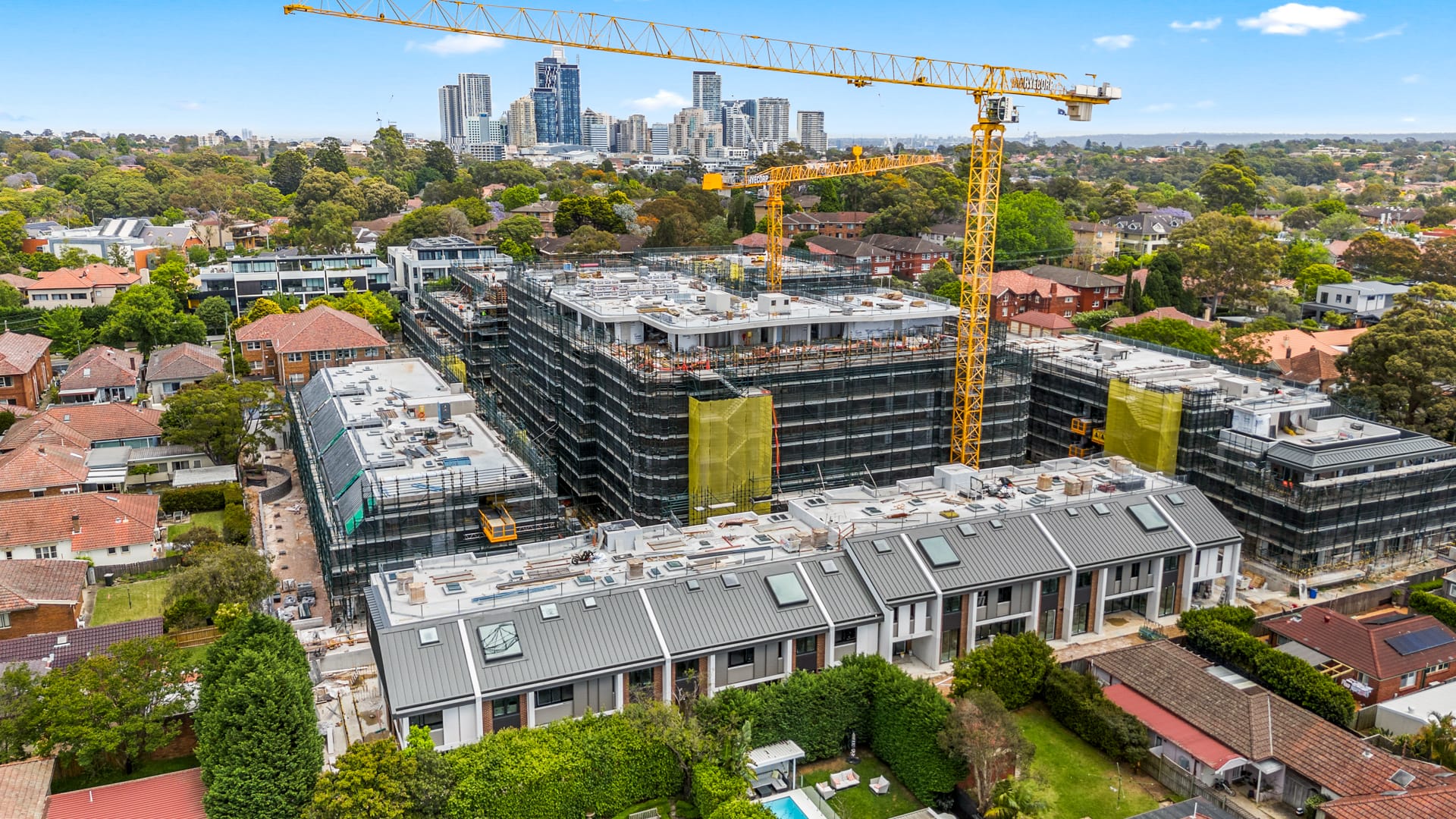 Hyecorp Willoughby integrated care village in Sydney tops out with 75% of apartments sold