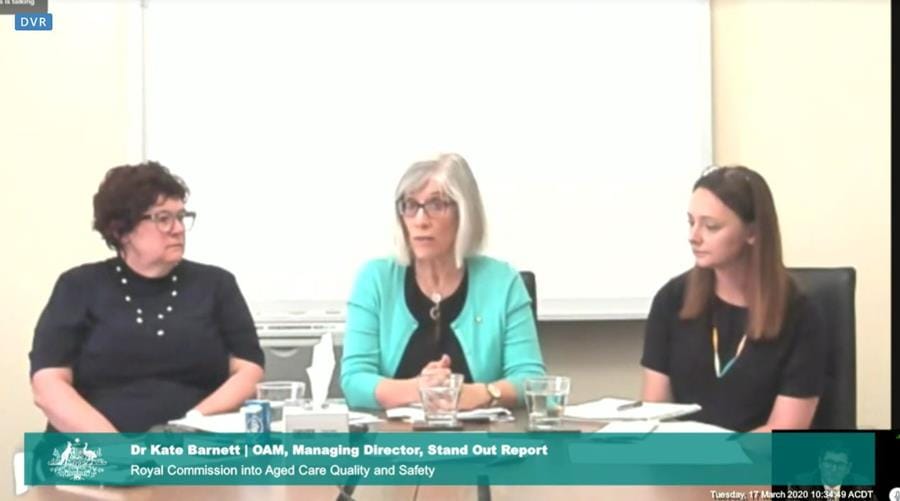 Teaching aged care services program needs to be revived, education and training panel tells Commission
