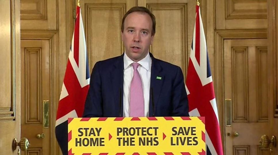UK: Health Secretary pledges to give families of aged care residents with COVID-19 “right to say goodbye” – but sector warns of lack of PPE