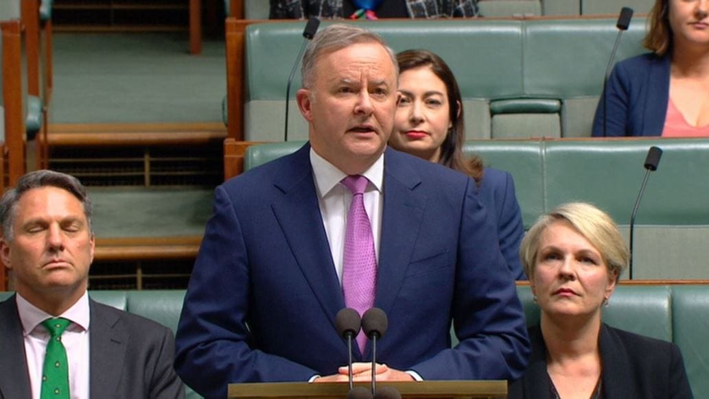 Anthony Albanese says “too many older Australians lonely prisoners of a broken aged care system” in Budget reply – but no measures announced – as HSU calls for $5 billion a year commitment to sector
