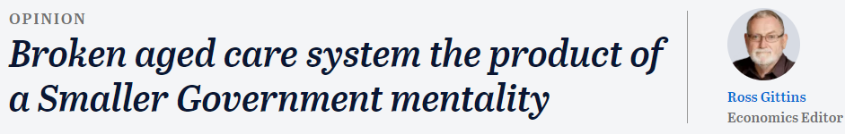 Aged care leadership needs to speak up. Media needs to hear balancing voices