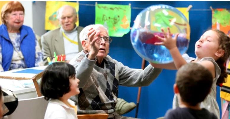 ABC’s Old People’s Home for four-year-olds a big hit with residents