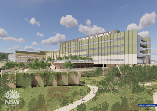 Aged care featured in NSW’s new $700M Shellharbour Hospital