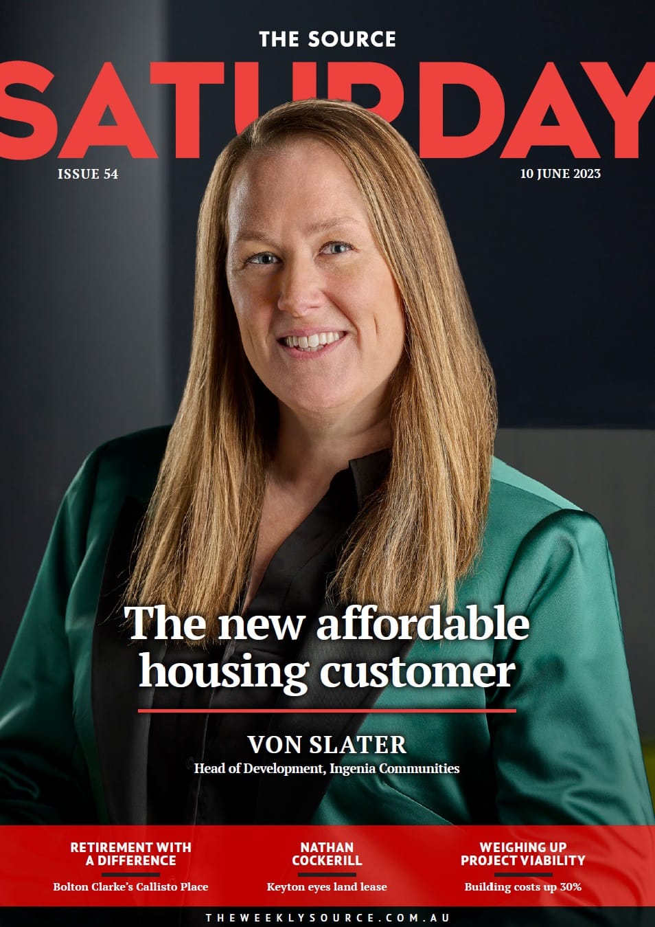 ISSUE 54 - Von Slater, Head of Development, Ingenia Communities