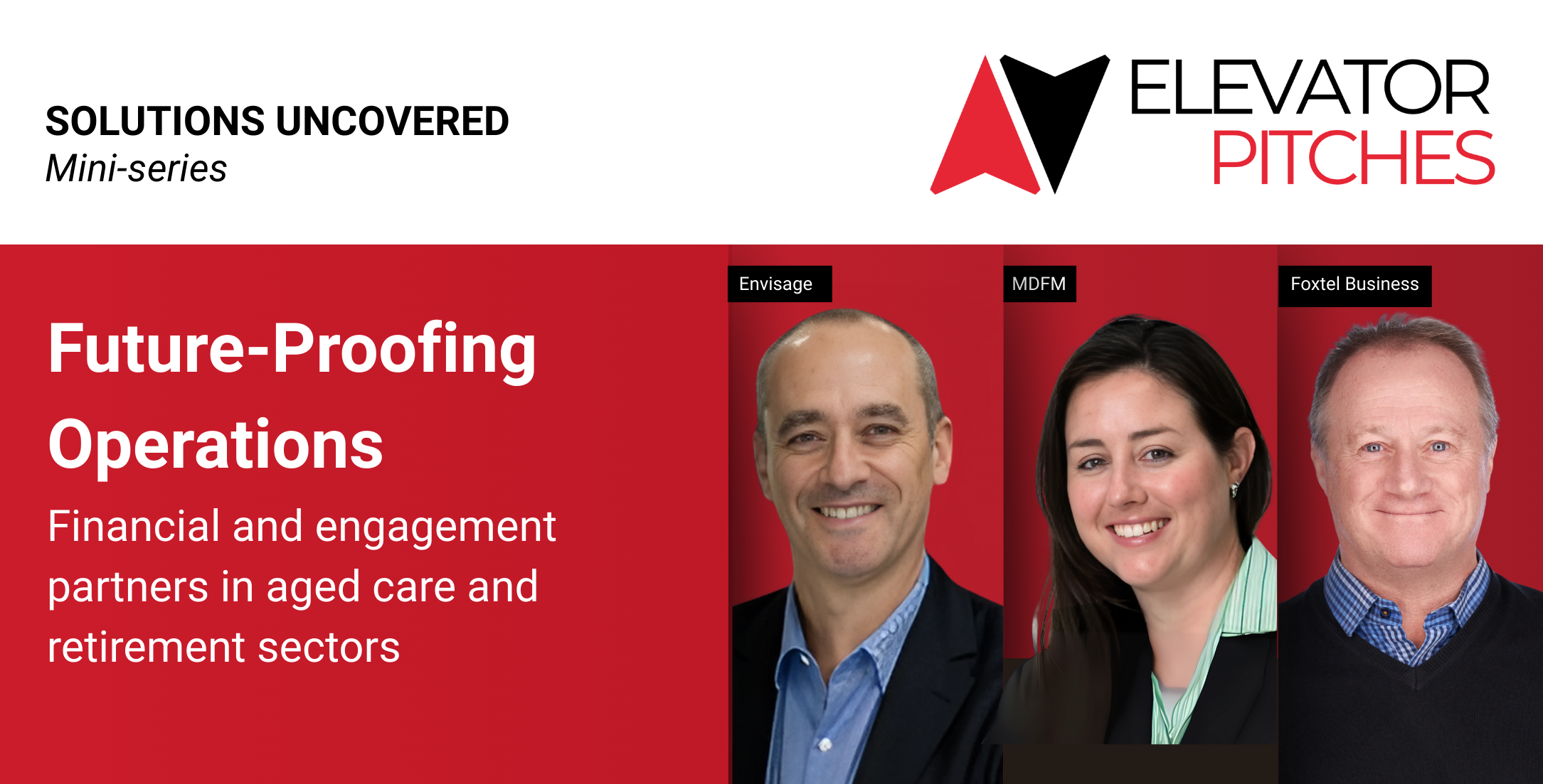 Elevator Pitch Mini-series | Future-proofing operations