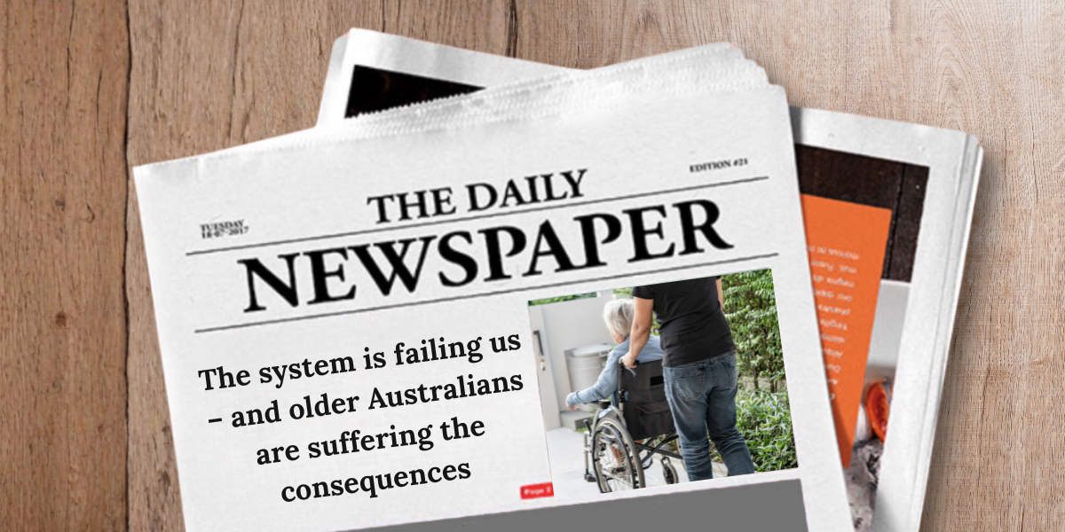 Aged care beds going backwards – where’s the outrage?