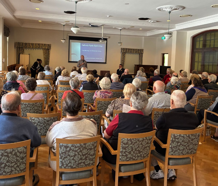 Eager retirees offer cash so they don’t miss out at Calvary retirement living event