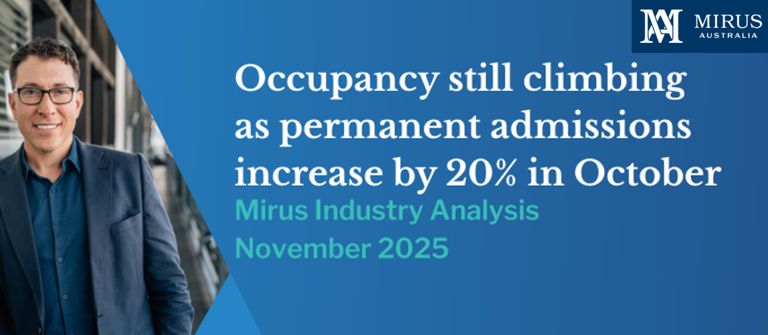 Mirus: aged care admissions surge ahead of 1 November