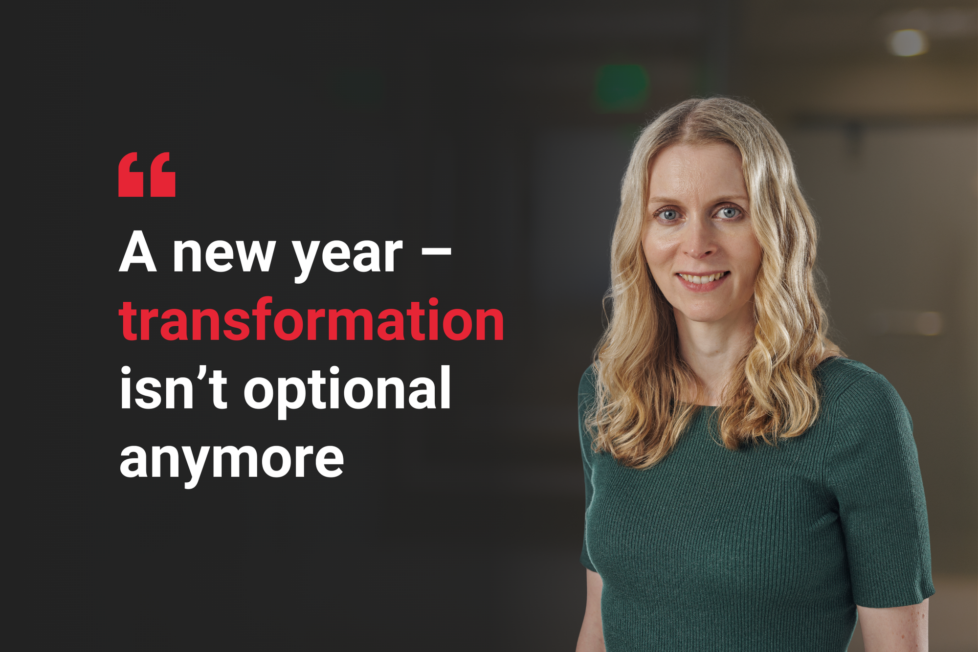 2026 and 95% of operators are looking in the rear view mirror