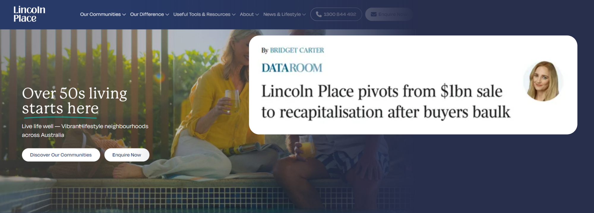 Future of land lease operator Lincoln Place in play