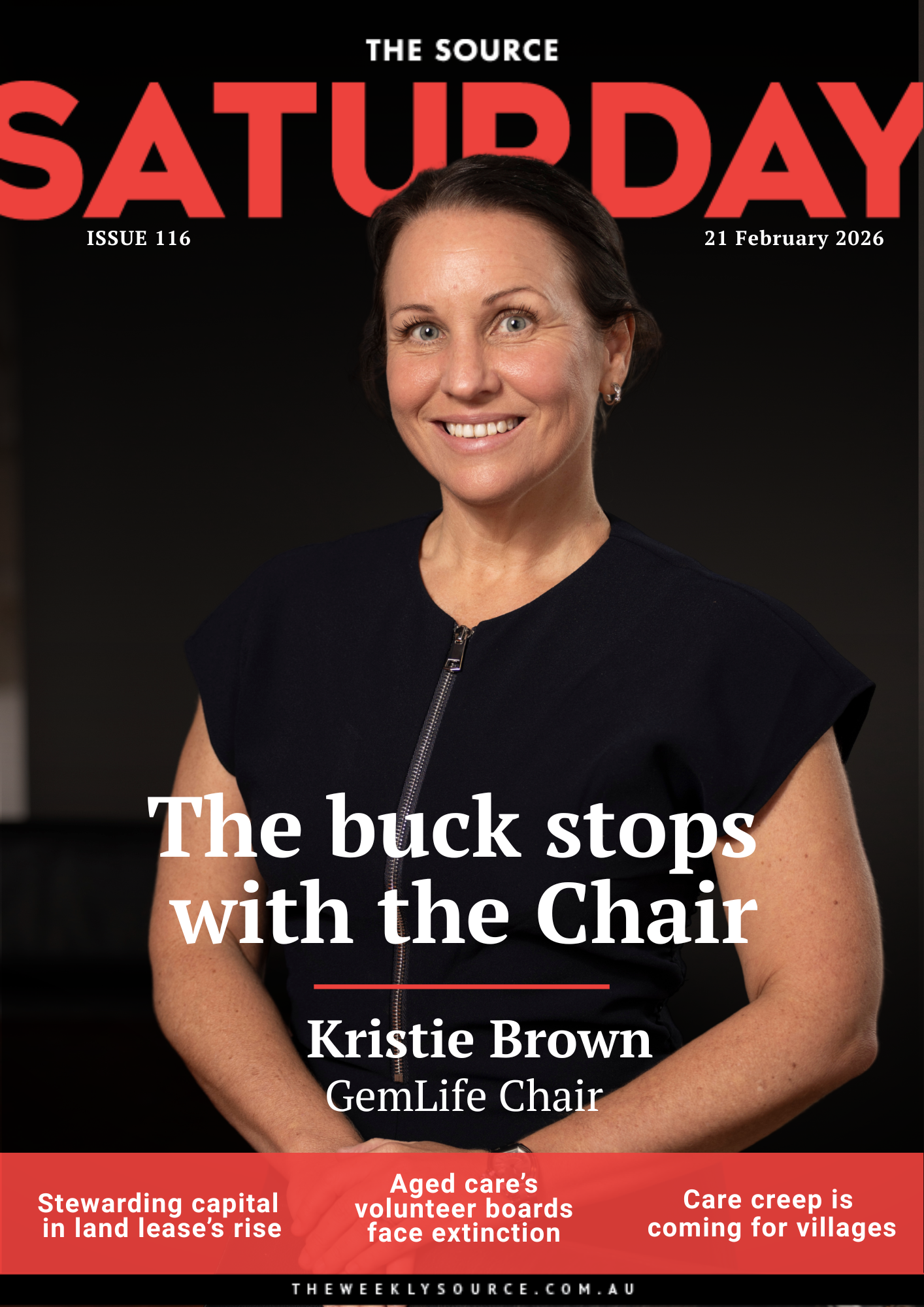 Issue 116 | The buck stops with the Chair  post
                                image