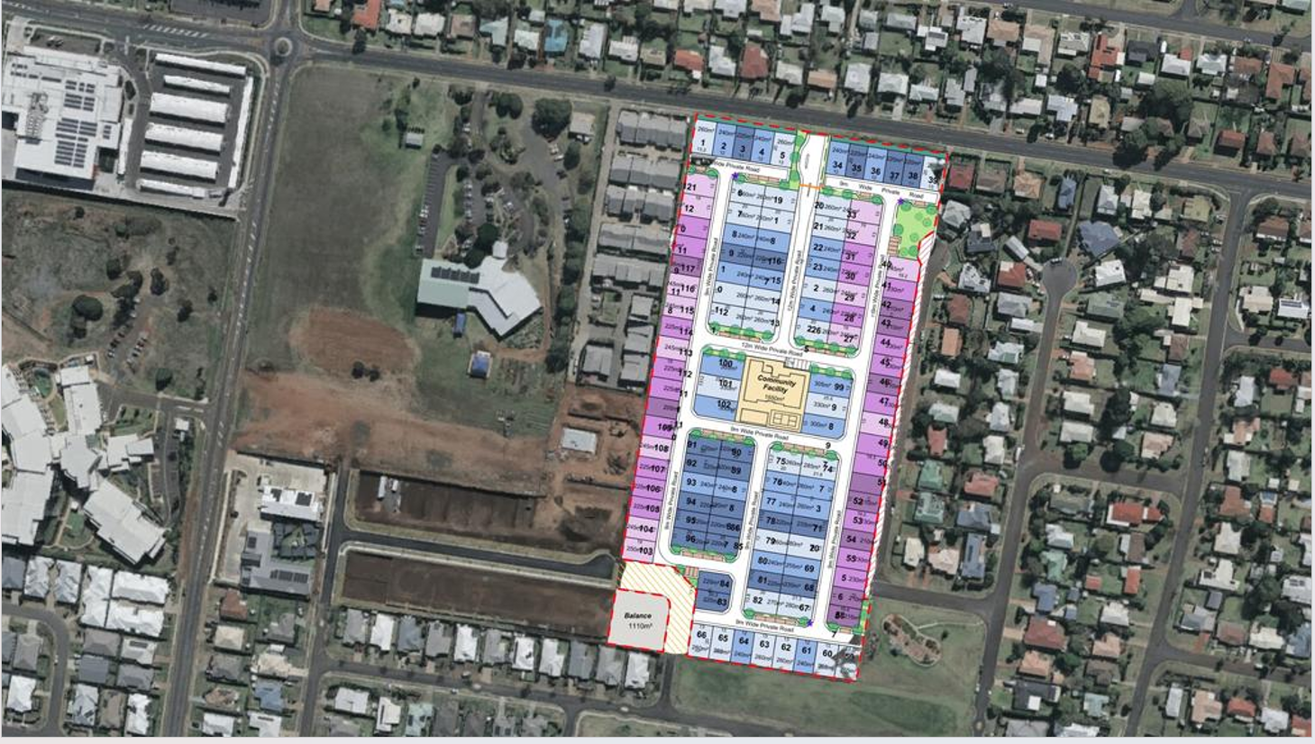Developer seeks to integrate approved 120-home over-50s project into broader community