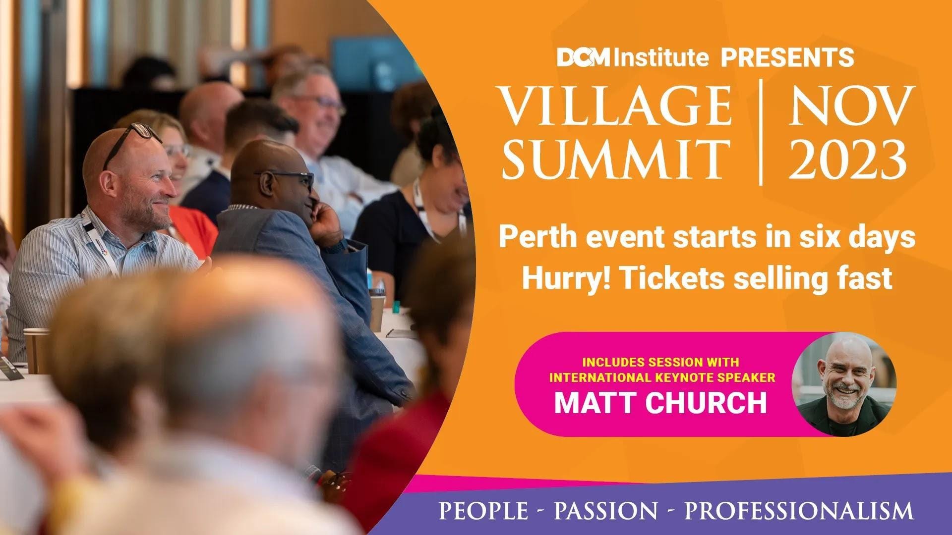 Elevate Your Village Team for 2023 at the VILLAGE SUMMIT in your capital city