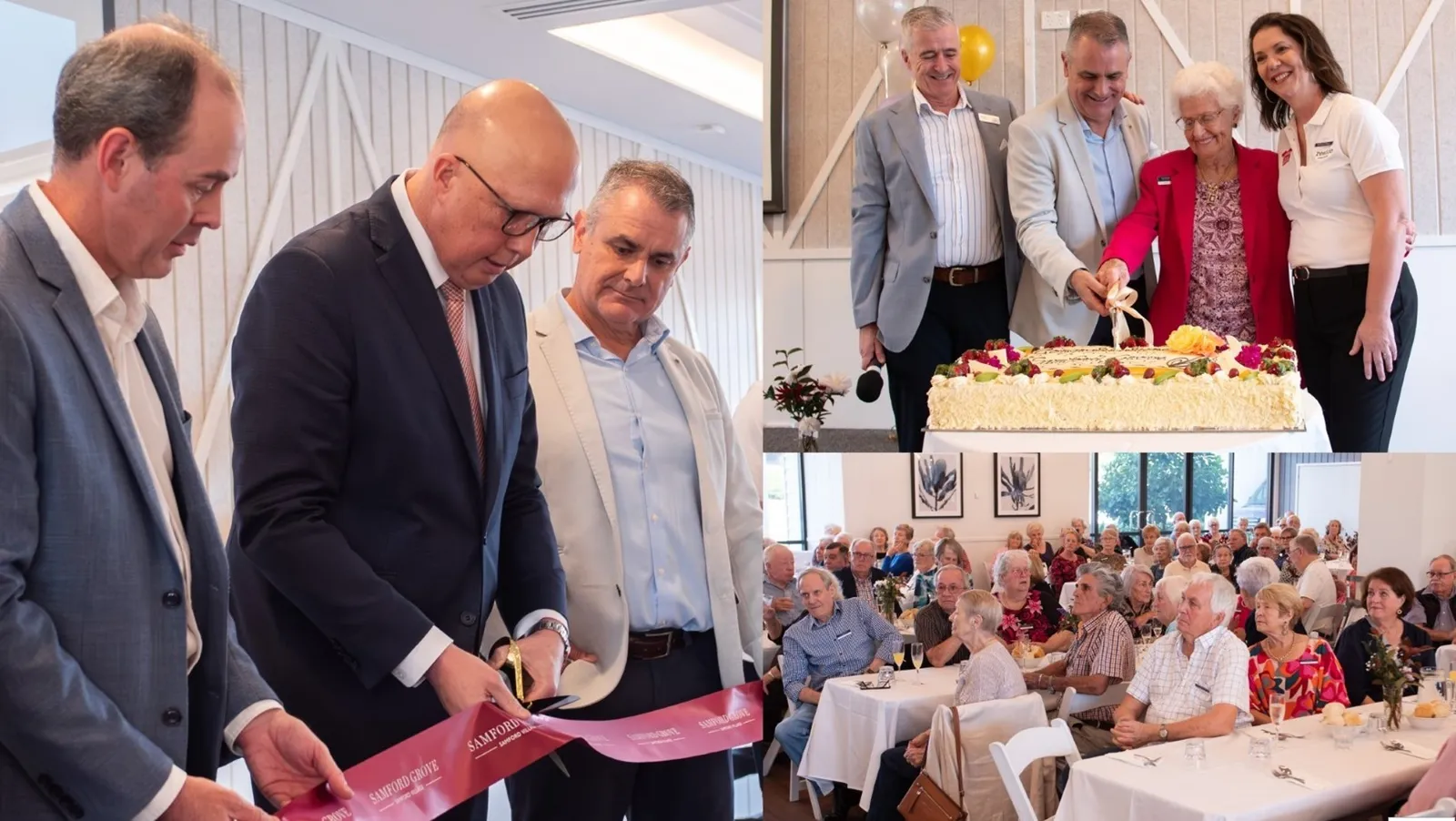 Opposition Leader Peter Dutton opens Reside Communities’ $80M expansion of Samford Grove retirement village