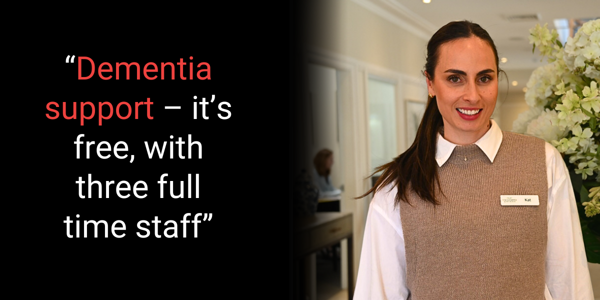 Dementia Supported Lifestyle unit plus three staff free at The Landings post image