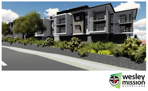 Wesley Mission QLD achieving well above market apartment prices at its Sinnamon Park village in Brisbane post image
