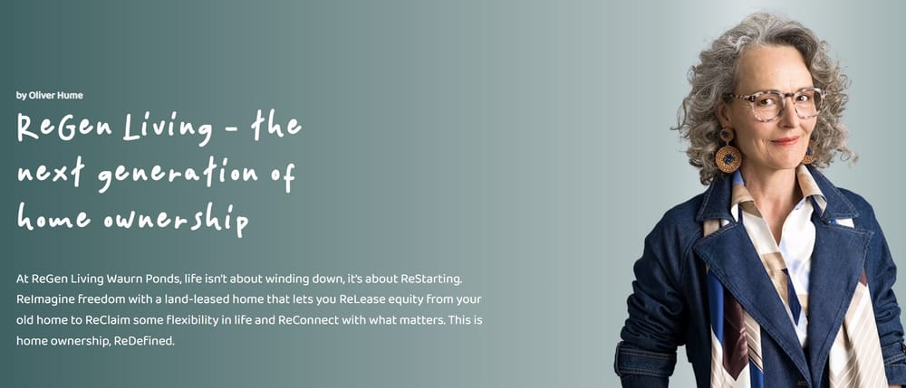 Second new land lease operator in two weeks: ReGen Living by Oliver Hume post image