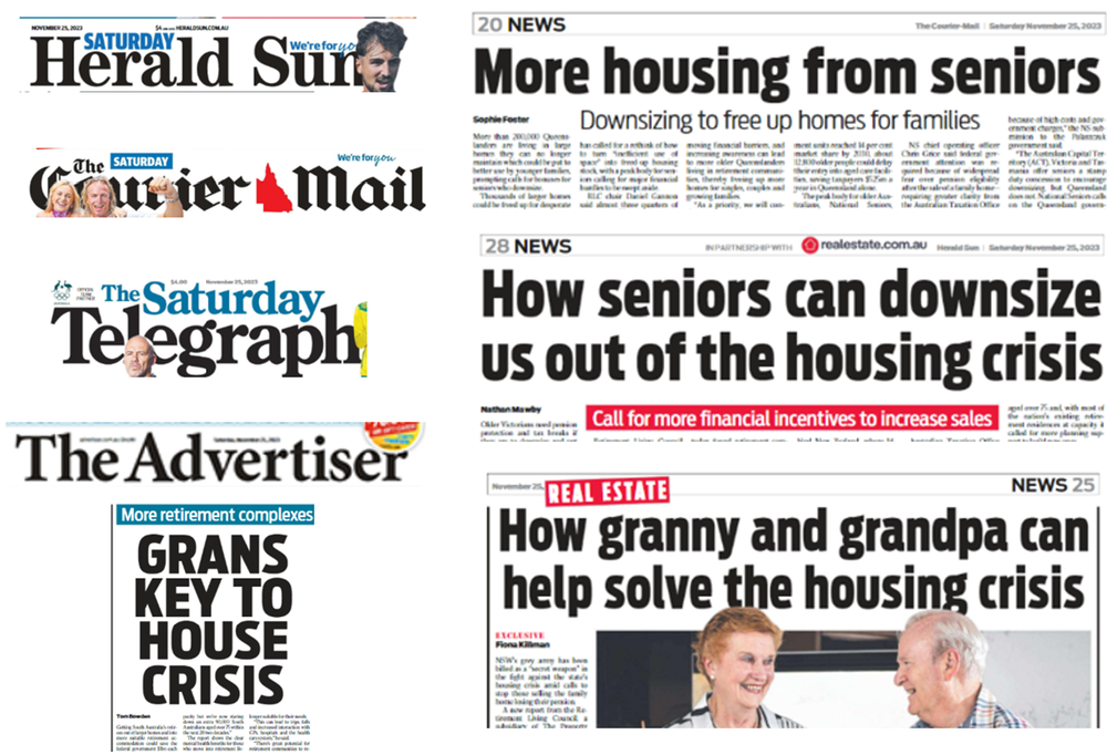 Retirement Living Council goes hard with data, repositioning villages in Canberra and states as housing and care solution post image