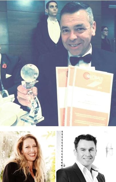 Mark Moran Group collects PwC and UK aged care awards post image
